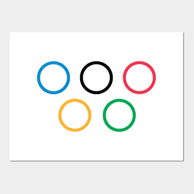 olympic rings social distancing olympics posters and art prints teepublic au