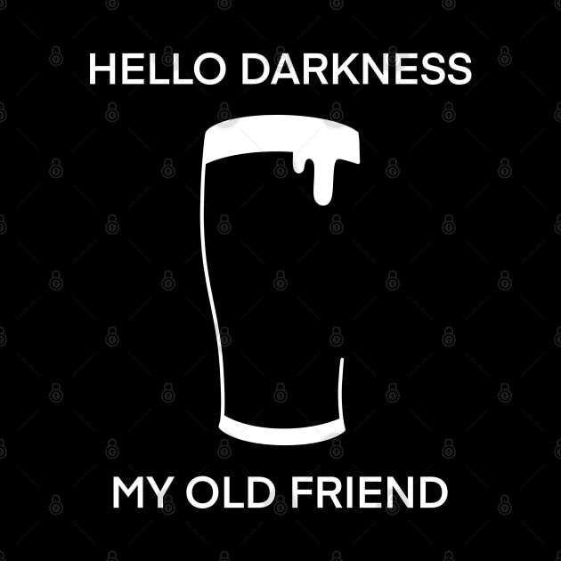 Hello Darkness My Old Friend by Shirleyy Shop Arts