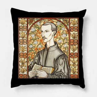 Niccolo Machiavelli Pillow