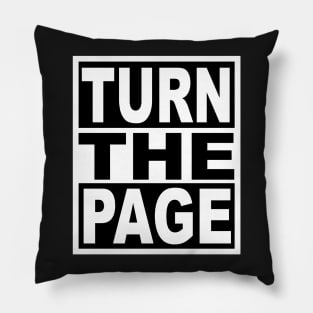 Turn the Page Pillow