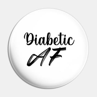 Diabetic AF Pin