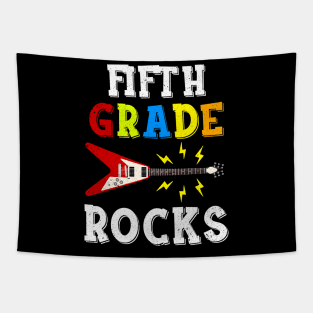 Fifth Grade Rocks Teacher Student Kid Back To School Tapestry