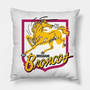 Run Fast My Broncos Pillow