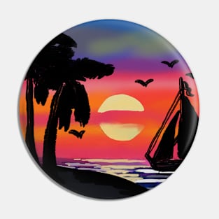 Sunsets Pin