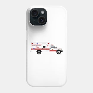 Chicago Fire Department Ambulance Phone Case