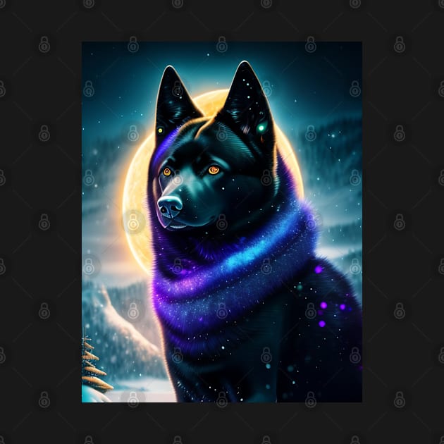 Galactic Schipperke by Enchanted Reverie