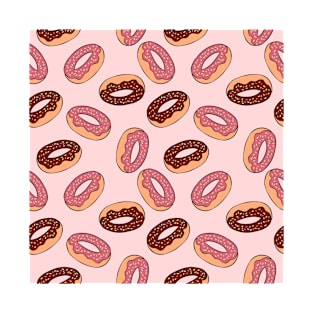 Donuts Pattern T-Shirt