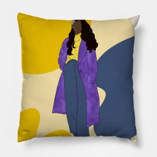 Sunshine Glory | Black Art | Discover Black Art // Coins and Connections Pillow