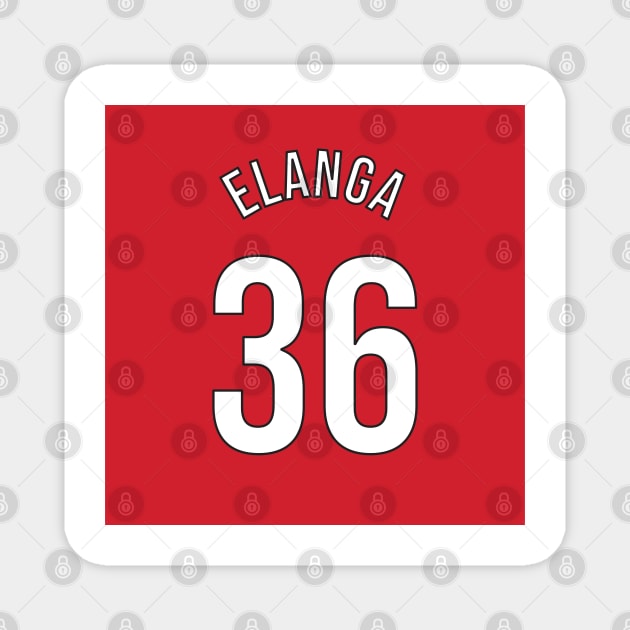 Elanga 36 Home Kit - 22/23 Season Magnet by GotchaFace