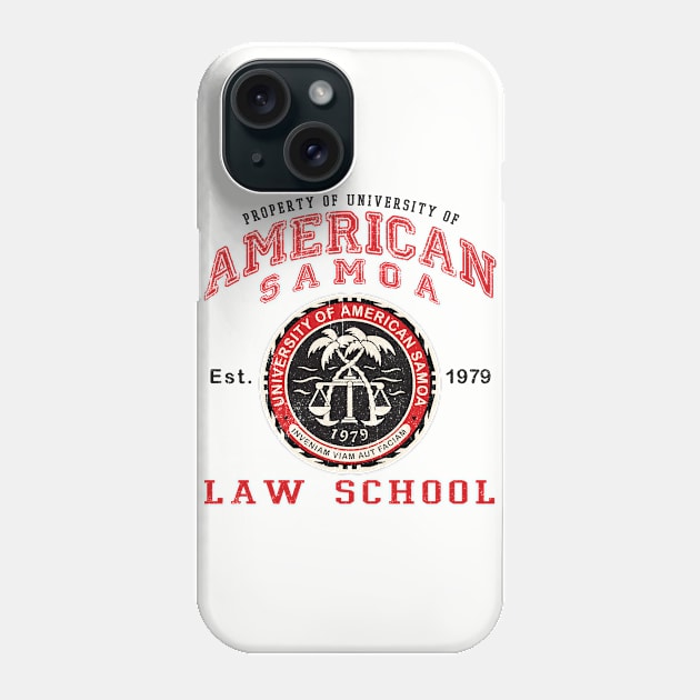 Property of University of American Samoa Law School Lts Phone Case by Alema Art