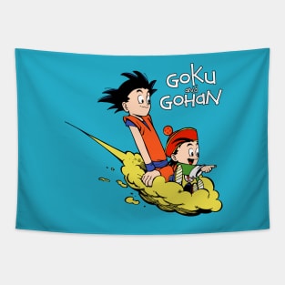 Goku and Gohan Tapestry