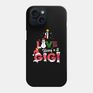 I Love Being A Gigi Family Phone Case