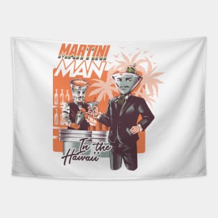 Martini Man Tapestry