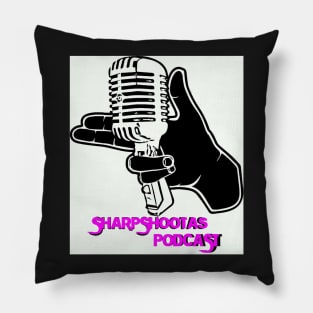 Sharpshootas podcast Pillow