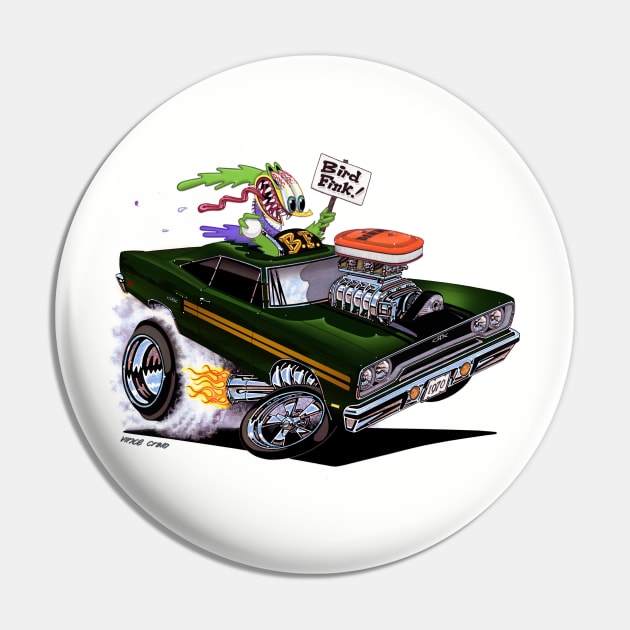 BIRD FINK 1970 GTX Pin by vincecrain