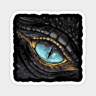 8 bit gamer dragon (variant) Magnet