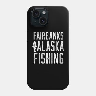 FAIRBANKS ALASKA FISHING Phone Case