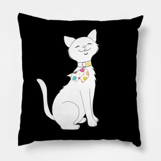 Cat Girl Cat Mom Mother's Day Pillow