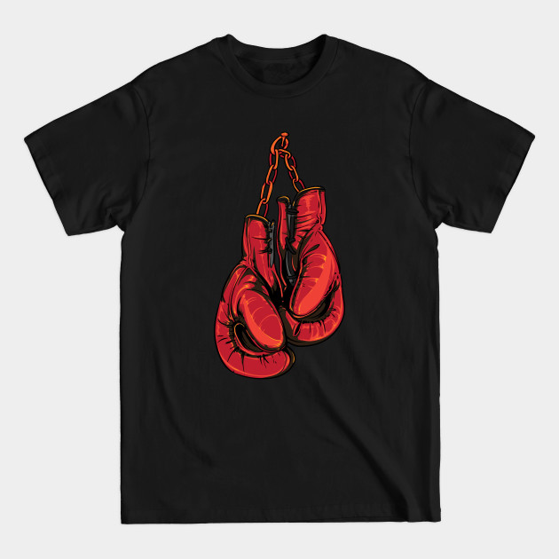 Discover Boxing Kickboxing Gloves - Boxing Gloves - T-Shirt