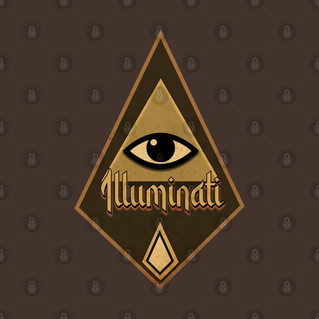 Illuminati God by CTShirts