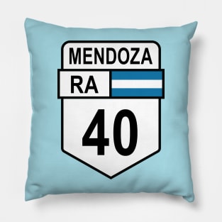 Ruta 40 Mendoza Pillow