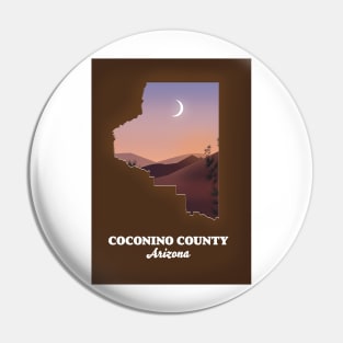 Coconino County Arizona Pin