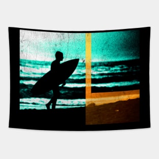 born to surf Tapestry