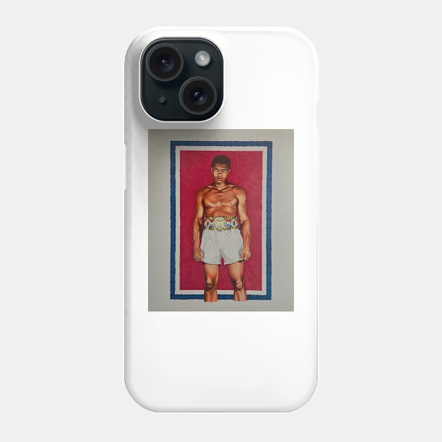 Ali: American Icon Phone Case by SeanLottArt