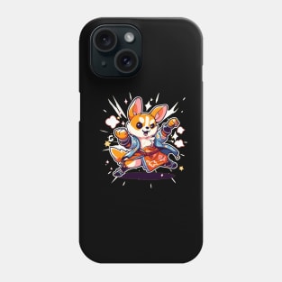 karate dog Phone Case