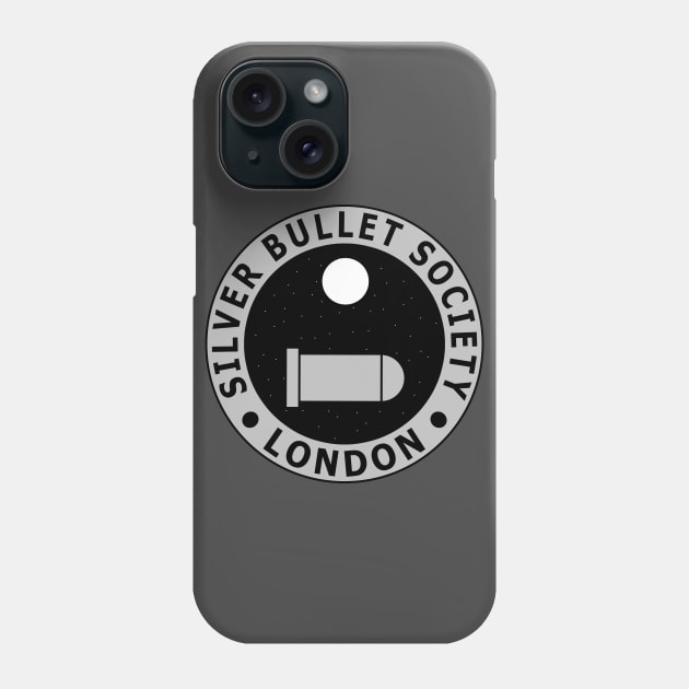 Silver Bullet Society Phone Case by Lyvershop