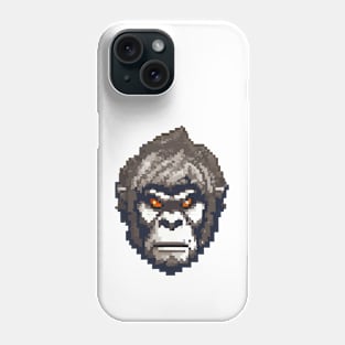 Head animal pixel art Phone Case