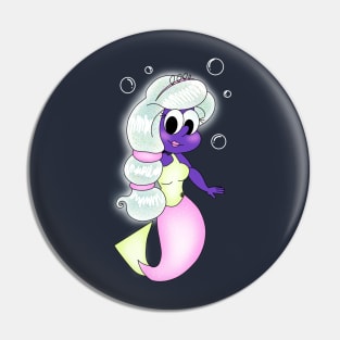 Opal Mermaid Pin