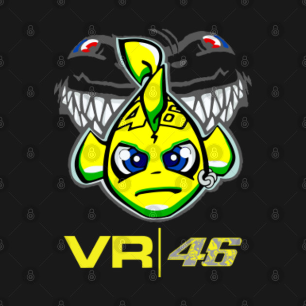VR-46 - Valentino Rossi - T-Shirt | TeePublic