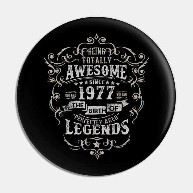 Vintage 1977 The Birth of Legends Being Totally Pin by semprebummer7