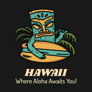 Hawaii State Aloha State T-Shirt