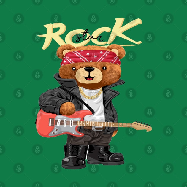 ROCK STAR BEAR by Gouzka Creators 