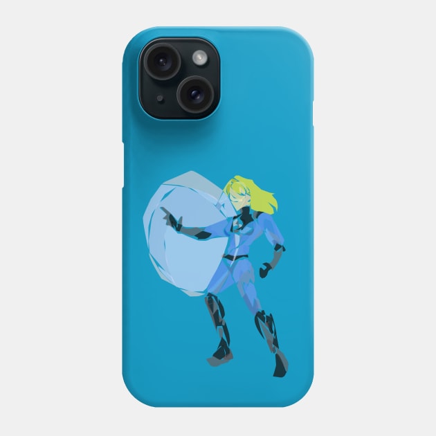 Invisible woman Phone Case by Newtegan