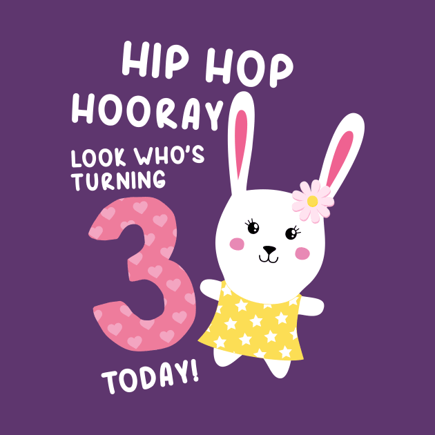 Hip Hop Hooray Look Who's Turning 3 Today! by zeno27