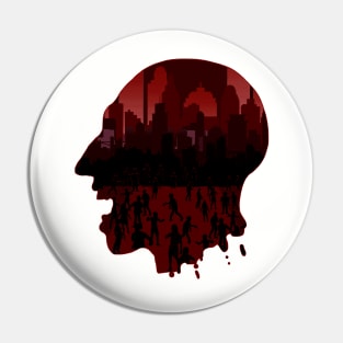 Zombie Apocalypse Pin