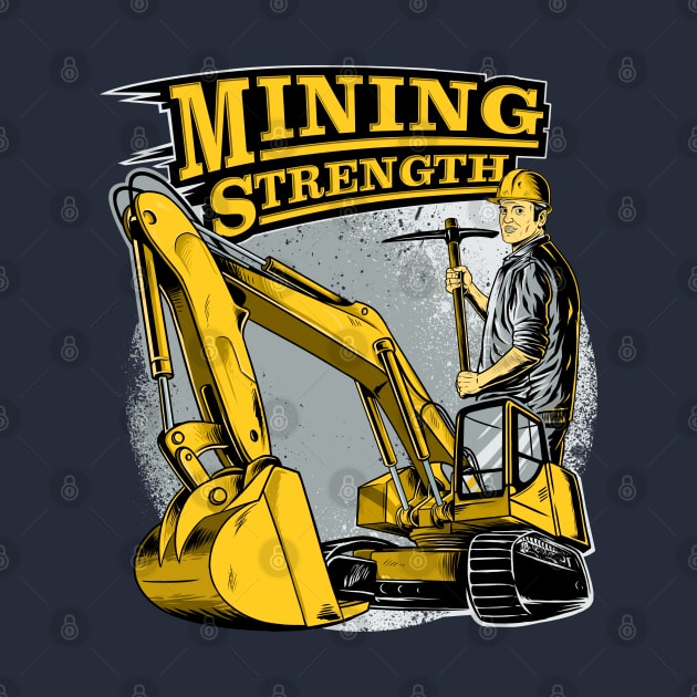 Excavator Mining Strength by damnoverload