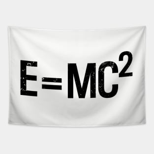 E=MC2 Black Tapestry