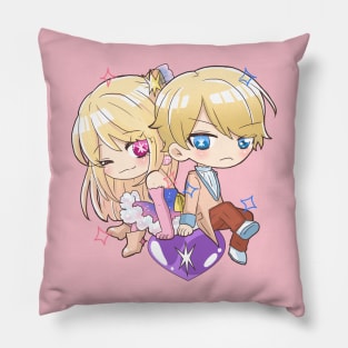 Ruby & Aqua Pillow