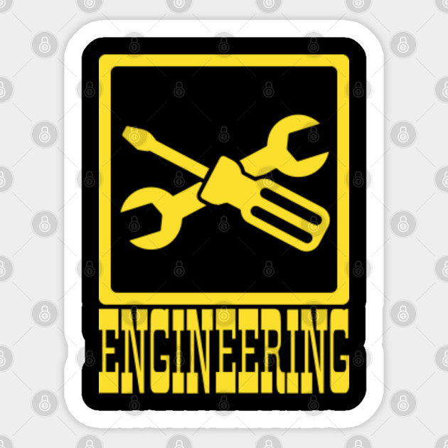 Engineering Craftsman Gift Ideas For Engineers Engineer Sticker Teepublic