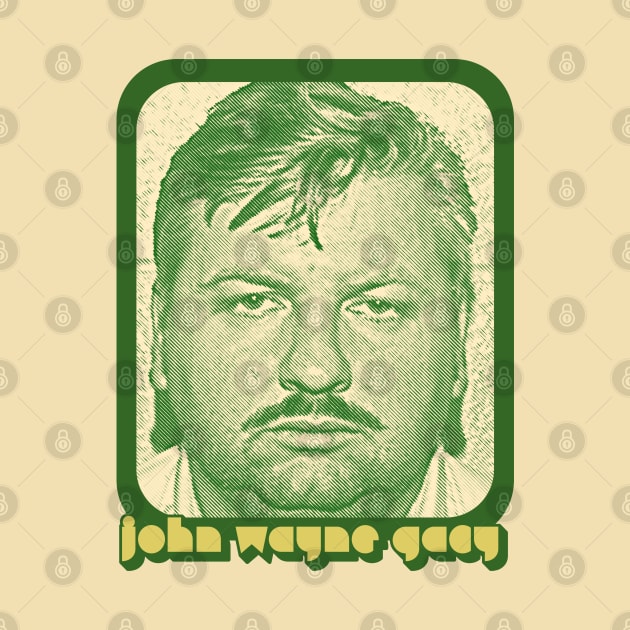 John Wayne Gacy // Retro True Crime Fan Gift by DankFutura