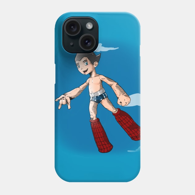 Spider- astroboy Phone Case by BRed_BT