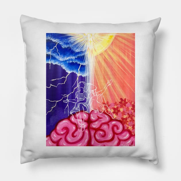 And Yet, Hope Pillow by Amazink Creations