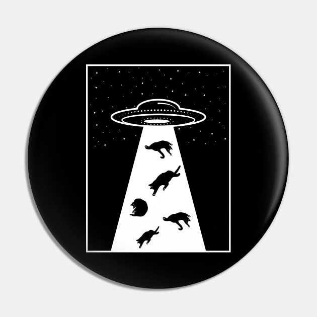 UFO Cat Pin by Monosshop