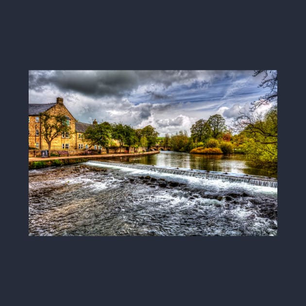 Bakewell, River Wye, Peak District, England by tommysphotos