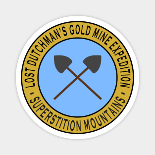 Lost Dutchman's Gold Mine Expedition Magnet