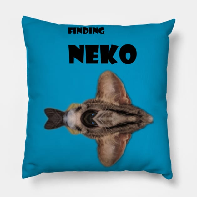 Finding Neko Pillow by LordSelrahc